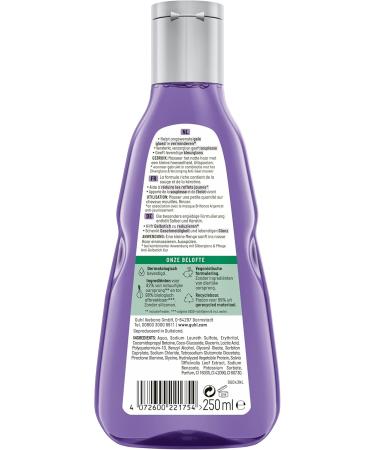 Guhl Ikebana Cosmetics BV Guhl Silver shine & care shampoo with purple sage and oil for gray or blonde hair 250 milliliters - Buy Online on GoSupps.com