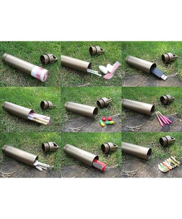 EKLOEN Outdoor Waterproof Capsule: Portable Container Holder Case - Black - Buy Online on GoSupps.com