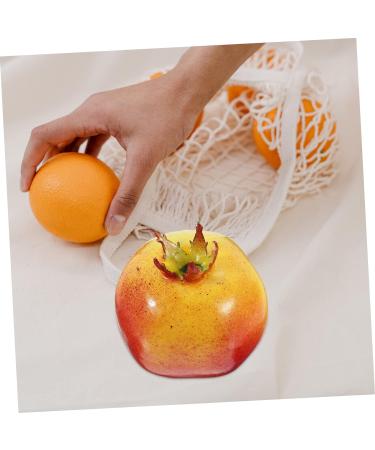 LIFKICH Household Decor Fake Fruits Model 6pcs Simulated Red Delicious Fake Fruit Fake Food High Density Foam Simulation Pomegranate Simulation Fruit - Buy Online on GoSupps.com