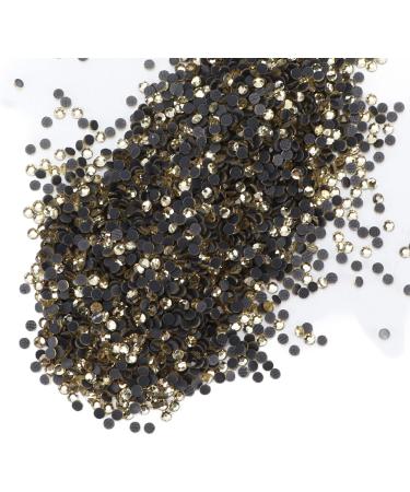 Seven Colors Rhinestones Sturdy Dazzling Colorful Flat Back Rhinestones for Makeup for Manicure(S601-light yellow) - Buy Online on GoSupps.com