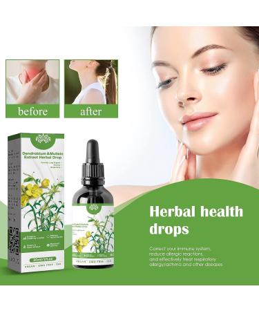 RCSCBC 2023 Dendrobium & Mullein Extract Herbal Drops - Powerful Lung Support Care Essence (2pcs) - Buy Online on GoSupps.com