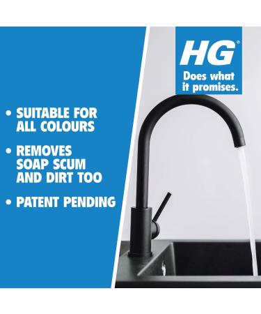 HG Limescale Remover Colored Sanitary Ware Powerful for Black Taps Showers Sinks 500 ml - Buy Online on GoSupps.com
