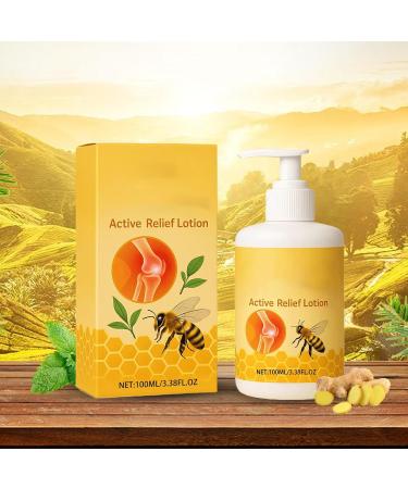  Generisch Massage cream for joints - 100 ml - Non-greasy moisturizing cream - Nourishing lotion for back neck body feet legs knees hands - Daily care - Buy Online on GoSupps.com