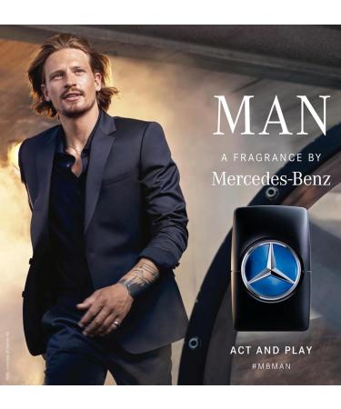 Mercedes-Benz Man - Eau de Toilette for Men - Aromatic Woody Fruity Mens Fragrance with Cedar and Oakmoss Notes - Long Lasting Mens Cologne - 1 oz Citrus 1 Fl Oz (Pack of 1) - Buy Online on GoSupps.com