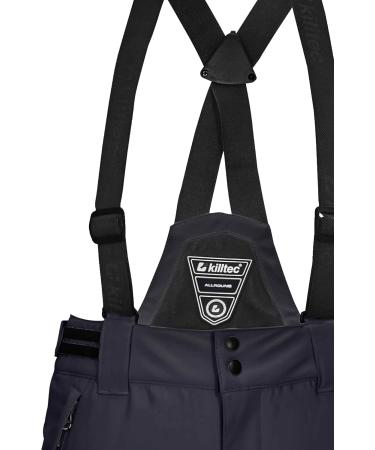 Buy Killtec Girls' Ski Pants with Zip-Off Bib Snow Guard & Edge Protection - Ksw 77 Grls Ski Pnts 152 Black Blue | International Shipping Available - Buy Online on GoSupps.com