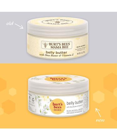 Burt's Bees Mama Belly Butter - Pregnancy Lotion & Stretch Mark Cream with Shea Butter and Vitamin E - 99% Natural - 6.5 Ounce (Pack of 1) - Buy Online on GoSupps.com