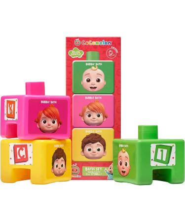 3 Pack - 175ml Educational Bubble Bath Bottles | Stackable Design - Buy Online on GoSupps.com