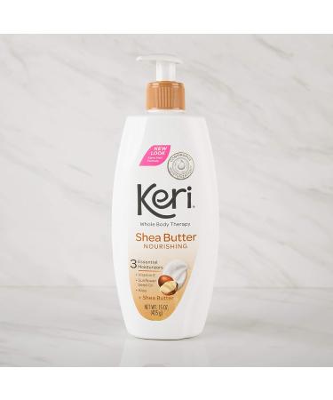 Keri Continuous Moisturization Shea Butter Conditioning Therapy 15 Ounce by NOVARTIS CONSUMER HEALTH (English Manual) - Buy Online on GoSupps.com