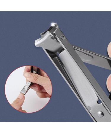 UNbit Nail Clipper Multifunctional Folding Manicure Nail Clipper Stainless Steel Scissors with Keychain Holder Portable Nails Trimming Tool - Buy Online on GoSupps.com