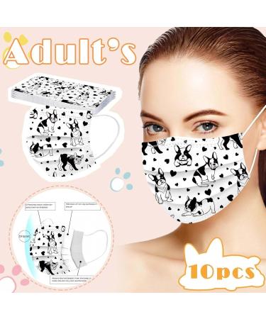 Lulupi 10-Piece Floral One-Way Mouth Protection Mask for Women - Elegant & Breathable Bandana Scarf C-04 | International Shipping Available - Buy Online on GoSupps.com