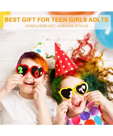 EBANKU Hair Chalk for Girls Kids - 10 Color Temporary Bright Hair Dye, Washable, Great for Birthday Gifts, Cosplay, Halloween, Christmas - Ages 5-12 - Buy Online on GoSupps.com