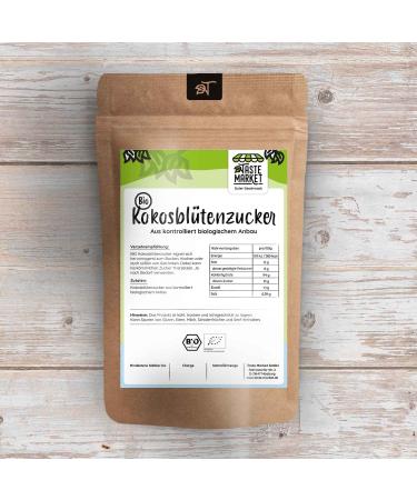 5 kg Organic Coconut Blossom Sugar | Natural Sugar Substitute from Controlled Organic Cultivation | Premium Coconut Blossoms - Buy Online on GoSupps.com