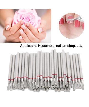 50 Nail Polishing Heads - Reverse Bowling Shape Nail Drill Accessories for Home & Nail Art Shop | International Shipping - Buy Online on GoSupps.com