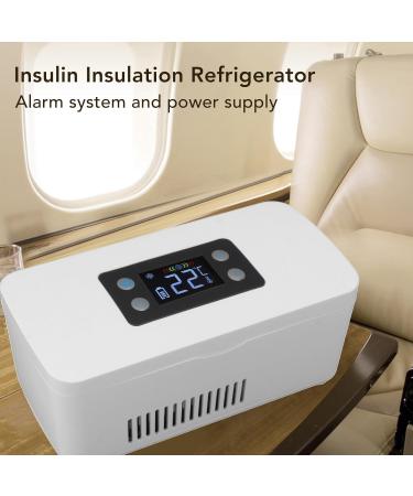 Insulin Cooler Refrigerated Box Insulin Freezer Car Refrigerator Small Vehicle Cooler Fridge Automobile Insulin Refrigerated Box Refrigerator Cooler Car Fridge Beverage (Black US White US Plug 100 to 240V - Buy Online on GoSupps.com