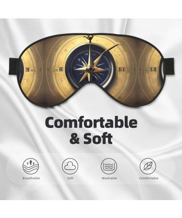 Law of The Compass Navigation Soft Sleep Mask for Women Breathable Eye Patch Perfect for Travel and Relaxation - Buy Online on GoSupps.com