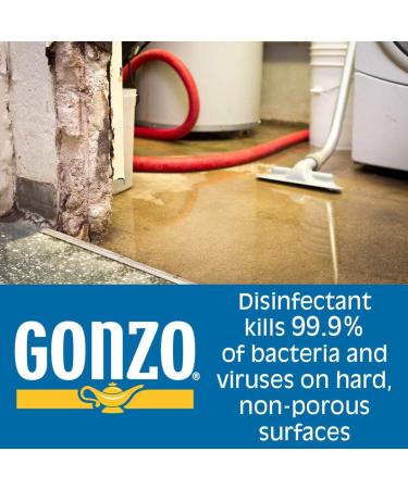 Gonzo Natural Magic Disinfectant Spray & Multipurpose Cleaner - Lavender Value Pack (24 oz & 128 oz) | Odor Eliminator Flood & Fire Damage Restoration - International Shipping Available - Buy Online on GoSupps.com