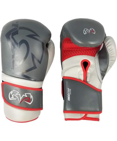 RIVAL Boxing RB80 Impulse Bag Gloves Gray 16 oz | Premium Training Gloves - Buy Online on GoSupps.com