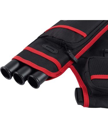 Legend First Archery Quiver for Arrows - Target Shooting Hip Quiver with Adjustable Belt and 3 Arrow Tubes - Durable Nylon Material with T-Slot and Storage Pockets - Buy Online on GoSupps.com