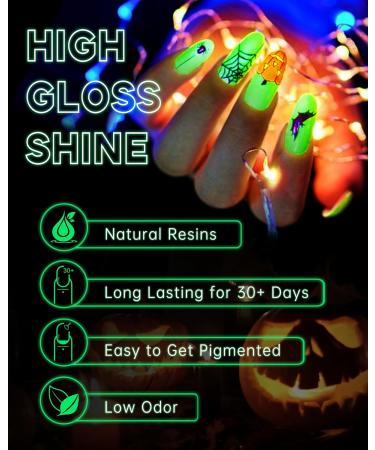 Glow In The Dark Gel 15ml - Long-lasting Luminous Nail Top Glue Coat for DIY Nail Art - UV LED Compatible - Perfect with Any Color - Buy Online on GoSupps.com