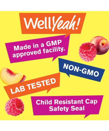 WellYeah Magnesium Citrate Gummies 250mg - Stress Relief & Sleep Support - Gluten-Free Non-GMO - 90 Gummies - Buy Online on GoSupps.com