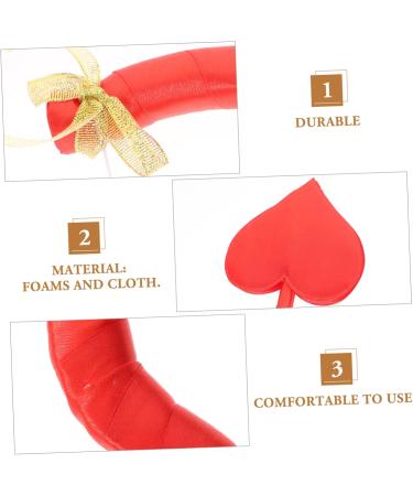 GALPADA 1 Ensemble Arc Et Fl che De Cupidon Arc Et Fl che De Cupidon Accessoires De Cosplay Pour Enfants Et Accessoires Pour La Saint-Valentin Et Les Mariages Et Tenue De B b Cupidon Rouge 42X15X2CM - Buy Online on GoSupps.com