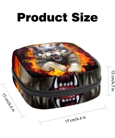 Buy Women's Bonds Storage Bags - Stillpad Holder Wolf in Fire | Servant Period Kit Pocket Bag for Girls - Color 3 - Buy Online on GoSupps.com