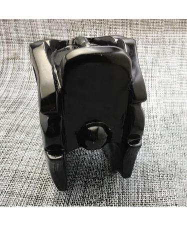 Stone Big Size Natural Obsidian Dinosaur Skull Figurine Hand Caved Quartz Tyrannosaurus Skull Crystal Stone Crafts Home Decora Balance Gemstone Decoration ERTEYIN - Buy Online on GoSupps.com