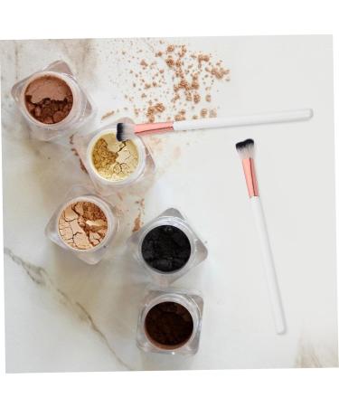 Beavorty 3pcs Fish Tail Brush Makeup Brush Nose Shadow Brush Nose Contour Brush Nose Brush Aluminum Tube - Buy Online on GoSupps.com