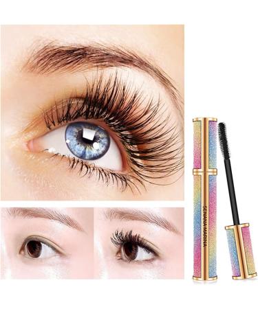 XunChung Mascara Starry Sky Mascara 4D Waterproof Eye Primer Fiber Silk Eyelash Thick Curling Natural Lengthening Eye Lash 4D Black Eyes Makeup Color 1pc - Buy Online on GoSupps.com