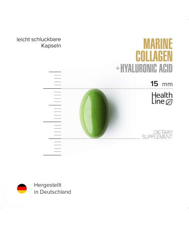 Marine Collagen + Hyaluronic Acid (60 softgels) Unflavored - Buy Online on GoSupps.com