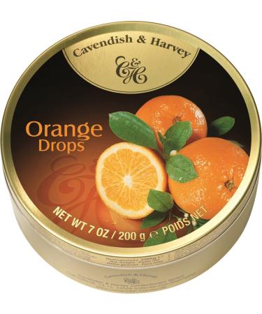 Cavendish & Harvey Cavendish & Harvey Orange Drops Travel Box 200g (Pack of 9)