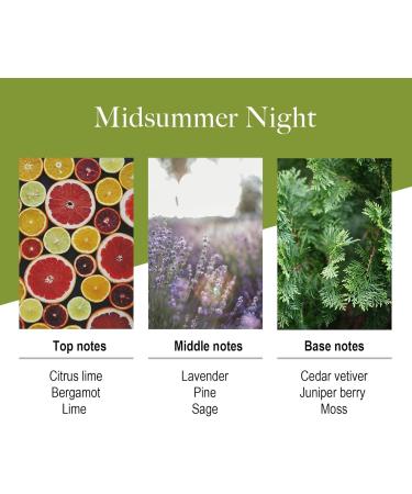 8 Rattan Scented Reed Diffuser Sticks 6.7 oz - Natural Oil Home Fragrance for a Midsummer Night's Ambiance - Buy Online on GoSupps.com