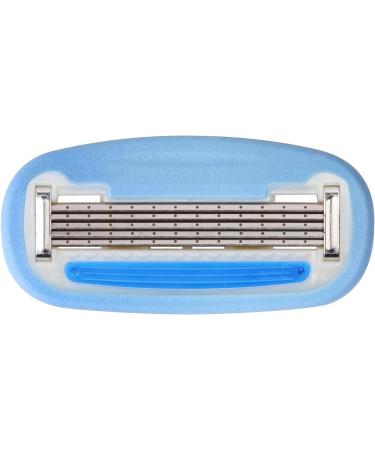 Amazon Basics 5-Blade Razor Refills for Women - 6 Pack - Fits Amazon Basics Handles - Formerly Solimo - Buy Online on GoSupps.com