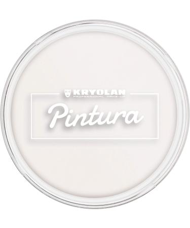 Kryolan Pintura Water Color Schminke 25ml color: white washable vegan without perfume without parabens gluten -free - ideal for children party carnival carnival & Halloween - Buy Online on GoSupps.com