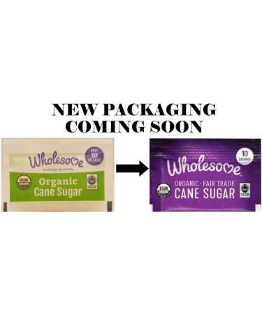 Wholesome Sugar Packet Variety - Organic Cane Natural Raw Turbinado Organic Stevia Zero Calorie Sweetener By The Cup Sugar Packets - 50 Packets of Each (Pack of 200) - Buy Online on GoSupps.com