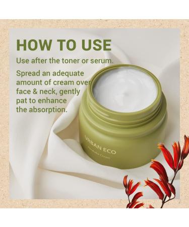  the SAEM Urban Eco Harakeke Cream 60ml - Quick Hydration Soft Melting Texture Facial Cream Intensive Moosturizing Natural Skin Care - Buy Online on GoSupps.com