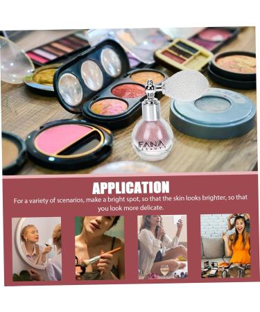 FOMIYES 2 pcs Girl Hair for Highlight Spraying Tool Face Sequin Supply Cosmetic Bottle Purple Powder Spray 7x5.5cmx2pcs Pink purplex2pcs - Buy Online on GoSupps.com