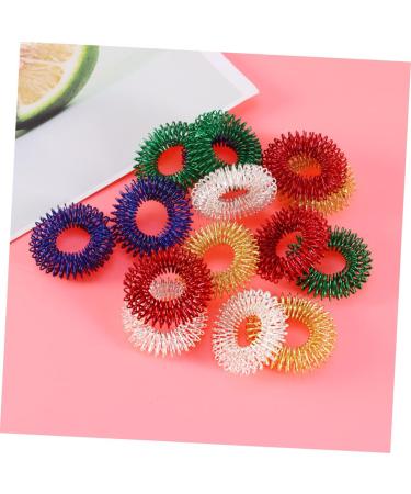 Ultechnovo 15-Set Medicine Massage Rings - Noiseless Finger Circulation & Stress Relief Toys for Kids & Adults - Buy Online on GoSupps.com