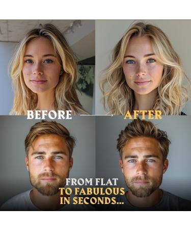 Striking Viking Sea Salt Spray for Men | Citrus Scent Hair Texturizer - Volumizing Curl Enhancing Paraben Free 6.76 fl Oz - Made in Germany - Buy Online on GoSupps.com