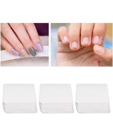  PUNELE 300 Pcs Lint Free Nail Wipes Soft and Soft Cotton Nail Wipes for Removing Nail Polish Residue for Eyelash Extensions (-1414230079111) - Buy Online on GoSupps.com