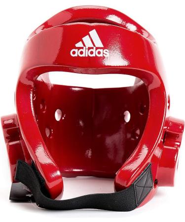 adidas Taekwondo Head Guard Medium - Red | Lightweight & Protective - Buy Online on GoSupps.com