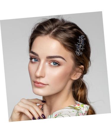 BELLIFFY Bride Hair Comb Blue Rhinestone Wedding Hair Comb for Bride - Vintage Flower Crystal Hairpin - Bridal Accessories for Bridesmaid Womens Hair Clips Headwear for Women Styling - Buy Online on GoSupps.com