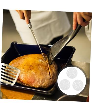 MAGICLULU Bamboo Steamer Liner Baking Cooking Papers 100pcs Baking Paper White Dessert Double Sided Air Fryer Paper Round Griddle - Buy Online on GoSupps.com