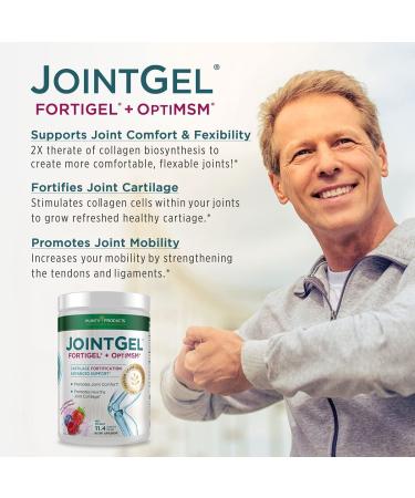 Purity Products JointGel Formula with Collagen Peptides + MSM - Supports Joint Flexibility and Cartilage Health - Berry Powder - 30 Day Supply - Buy Online on GoSupps.com