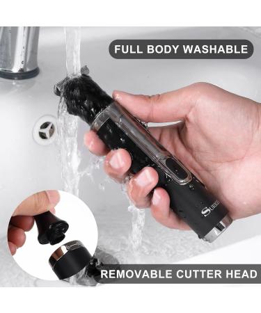 Buy SURKER Electric Body Trimmer & Back Shaver for Men - Cordless Groomer with Adjustable Handle & Waterproof Design - Buy Online on GoSupps.com