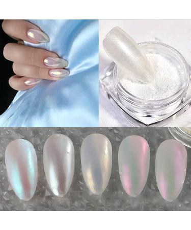 GZSYY Chrome Glitter Powder - 8PCS Pearl Mirror Nail & Chameleon Nail Powder for Stunning Nail Art - Buy Online on GoSupps.com