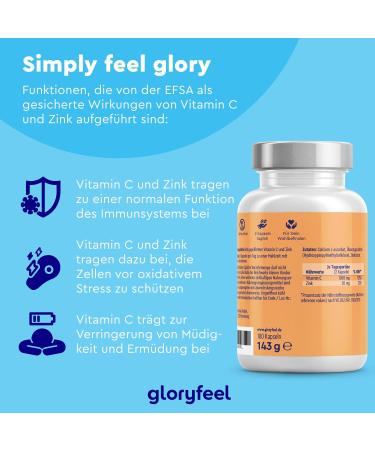 Shop Vitamin C 1000mg + Zinc 20mg - 180 Vegan Capsules | Fermented Buffered & Lab-Tested for Optimal Health - Buy Online on GoSupps.com