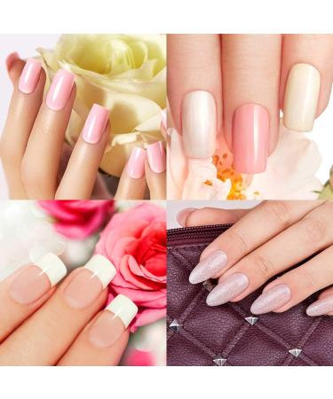 TRIXES 500 White French False Acrylic Nail Art Tips - Perfect for Gel Makeup - Buy Online on GoSupps.com