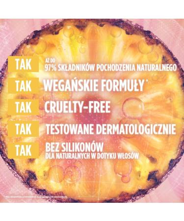 Garnier Fructis Hair Food Pineapple Shampoo for long matte hair 350 ml - Buy Online on GoSupps.com