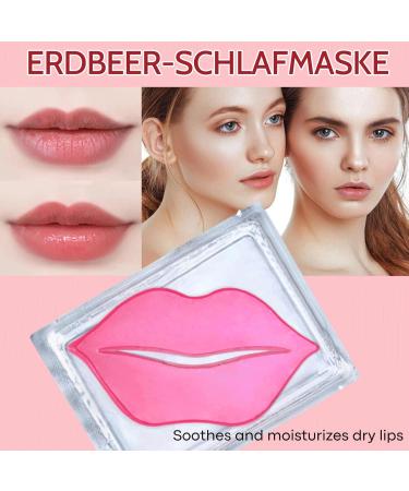 Lip Pad Mask 16 Pieces Moisturising Lip Mask Lip Mask Provides Superbly Soft Lips for Lip Care Suitable for Dry and Cracked Lips - Buy Online on GoSupps.com